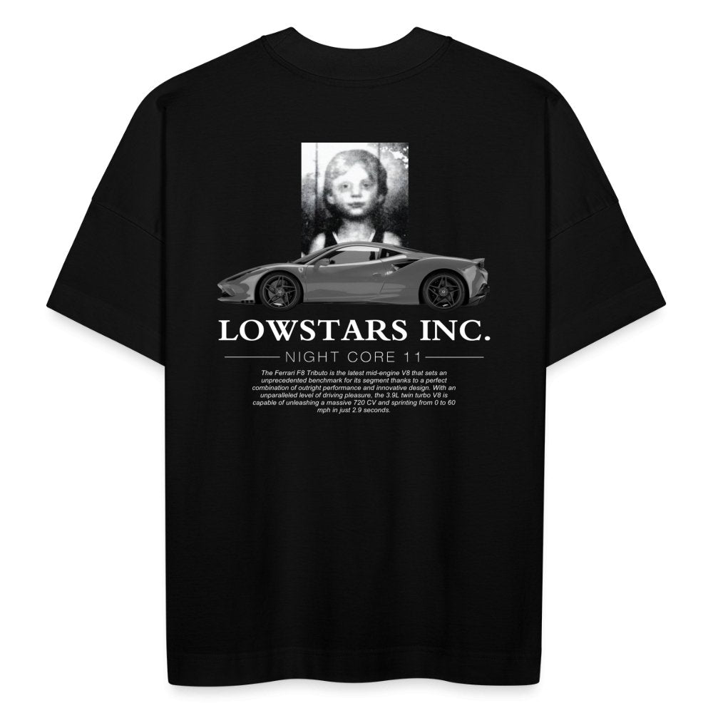 LOWSTARS NIGHT CORE TEE - black