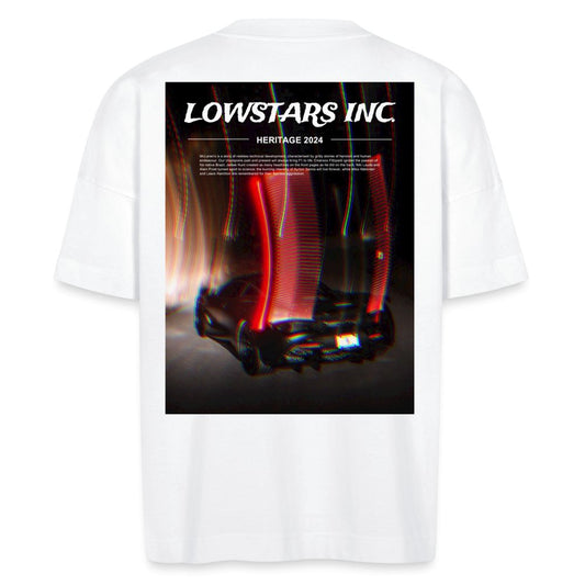 LOWSTARS HERITAGE TEE - white